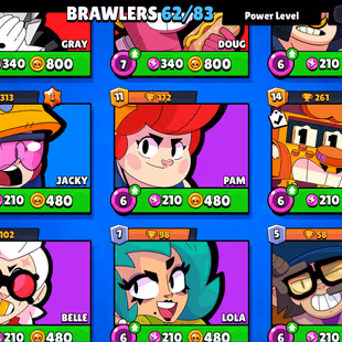 9 MAXED ||62|83||17500 Trophies||40 SKINS||125 GEMS||FREE NC!! - Image 6