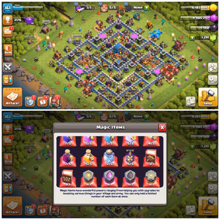 54. LEVEL-161! TH12 MAX! HEROES-58|62|32|17|  FULL WALLS | DEFENCES MAX OUT! CLOSE MAX TROOPS! MAGIC ITEMS! - Image 2