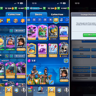 87 MAX [] 12755 TROPHY [] ULTIMATE CHAMPION [] 60 XP [] 8 YEAR BADGE [] 14 EVOS [] 26 ELITES [] 101 EMOTES [] 120 CARDS - Image 2