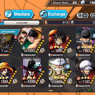 2 Ex Meta(Zoro-White Beard)-Young Ray max-Doflamigo max-Ben-Yasopp-Oden V2-Rayleigh V3-SUP 136%-Good Medal-Items-BR162 - Image 2