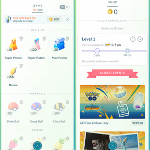 19] LEVEL 25 YEAR 2025 | 350 ITEMS STORAGE | 300 POKEMONS | NAME CHANGE FREE | INSTANT DELIVERY - Image 6