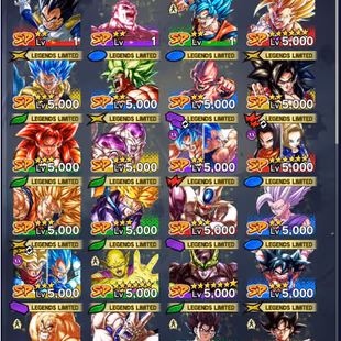 D319-IOS+Android-UL Beast Gohan+Team Black+29 Legends+Good Equipment+Vegito+Goku Black+Piccolo+Cell+Trunks+Cell  Freiza - Image 3