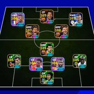 3270+ Team I MSN (Prime) I Bale 107 I Mbappe (Biltz) 106 I Thuram 105 I Maldini 105 I Gullit 106 I Rodri 106 I Baggio 10 - Image 2