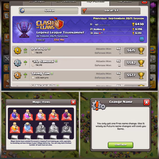[ LOCAL  SYRIA POWERFUL TH10 ] 99 XP | MAGIC ITEMS | HERO'S 40-40-10 | FREE RENAME | QUICK DELIVERY - Image 4