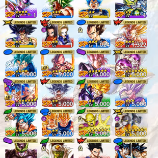 D732-Good Account-12 UL(SS Goku+Majin+Cell+Goku Uis+Gogeta+Rose+SS4 Gogeta+Frieza)+32 Legends+Good Equipment+Good Team - Image 4