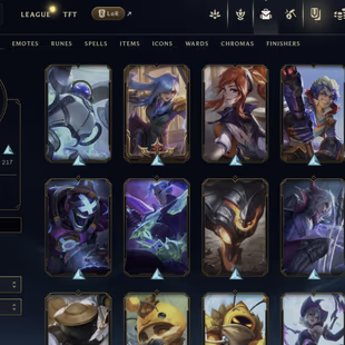 EUNE | 404 skins 147 champions | DJ Sona | Elementalist Lux | Gun Goddess Miss Fortune | Pulsefire Ezreal | Prestige Bat - Image 6