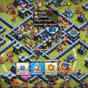 🔥TOWNHALL 13 💎 HEROES 75/75/50/50/25 [] RENAME 500 [] XP 128 [] iOS/Android - Image 1