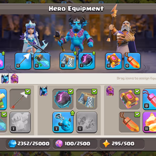 |! FULLY MAX TH 11 || 4X HERO MAX || EPIC FB || 548 MEDAL || 816 WAR STAR || BH-6 - Image 6