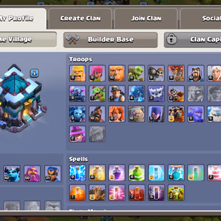 ALMOST MAX TH13 || ALL EPIC- MAX GG-FA || LAB FULLY MAX |' ORE FULL XP-179 |' HEROES 66-70-43-50-22 |MEDALS-260 DEFENCE - Image 8