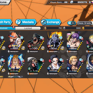 BR350-4 Ex(Yamato Ace+Snake+Black Beard+Shank V3)+Good Medal+Support 132%+Sanji+King+Robin+Young Ray+Karasu+Donflamingo - Image 1