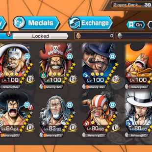 IOS-Android-4 Ex(Roger Max-Akainu Max-Big Mom-Lucci)-Good BF Coby-Vista-Rayleigh-Oden-Ussop-Good Medal-TD12 - Image 1