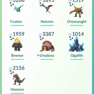 SL KYOGRE ZEKROM KYUREM || LEVEL 42 | 197 SHINY | 118 LEGENDARY | 47 COSTUME | 38 MYTHICAL | 5 DMAX | MYSTIC TEAM - Image 6