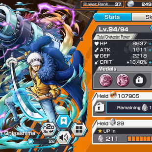 BR381-Hyber 16+9 Ex(Snake+Luffy Gear 5+Yamato Ace+Roger v2+Kid Law+Zoro+Shank Red+Big Mom+Shank)+Good Medal+Support 158 - Image 5