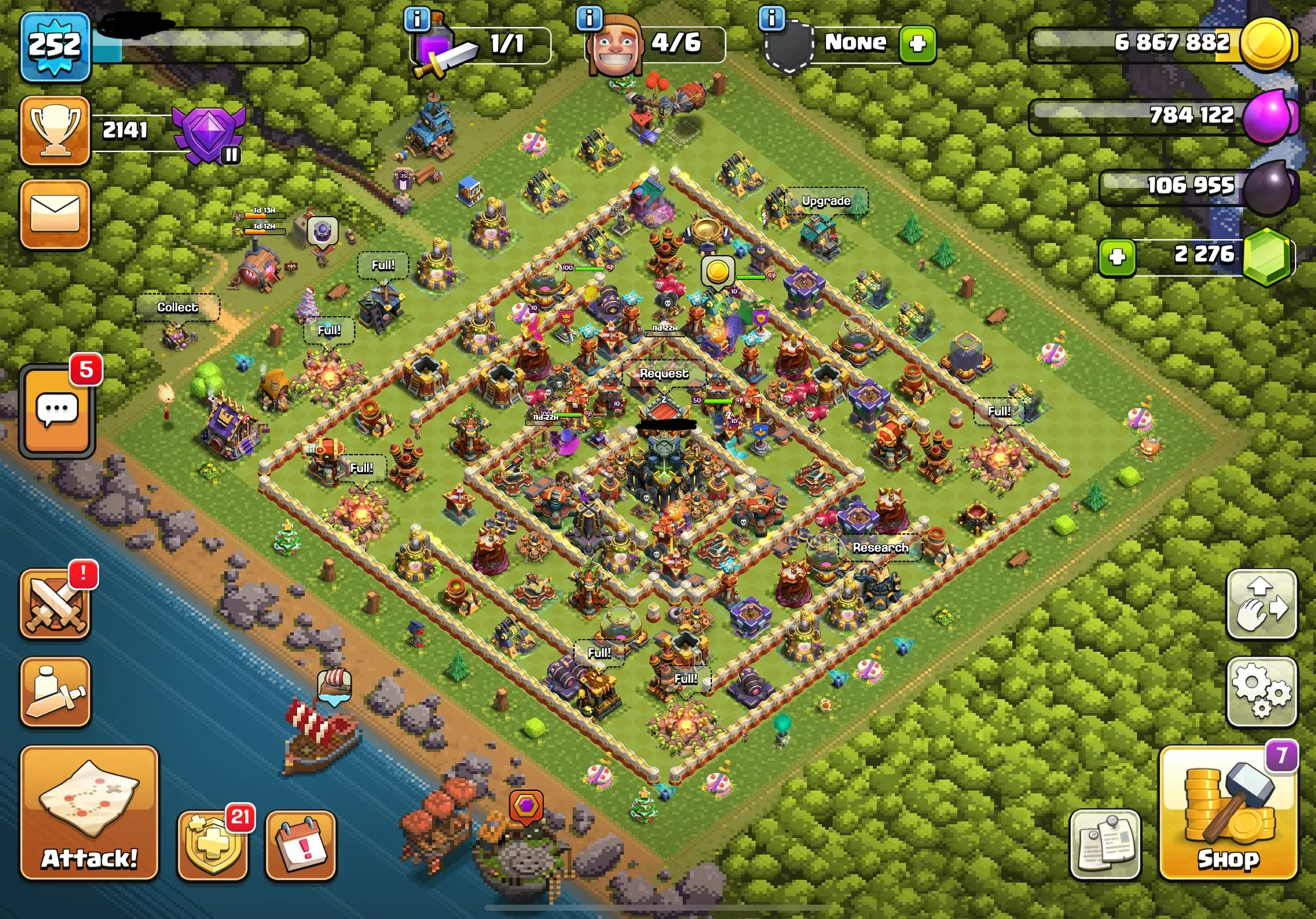 CoC Account Value Calculator Update TH17