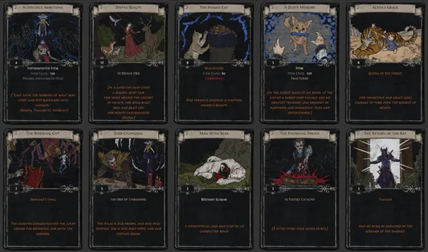 All new Divination Cards from 3.20 : r/pathofexile