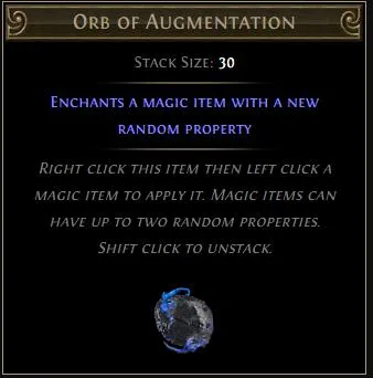 Orb of augmentation | POE2