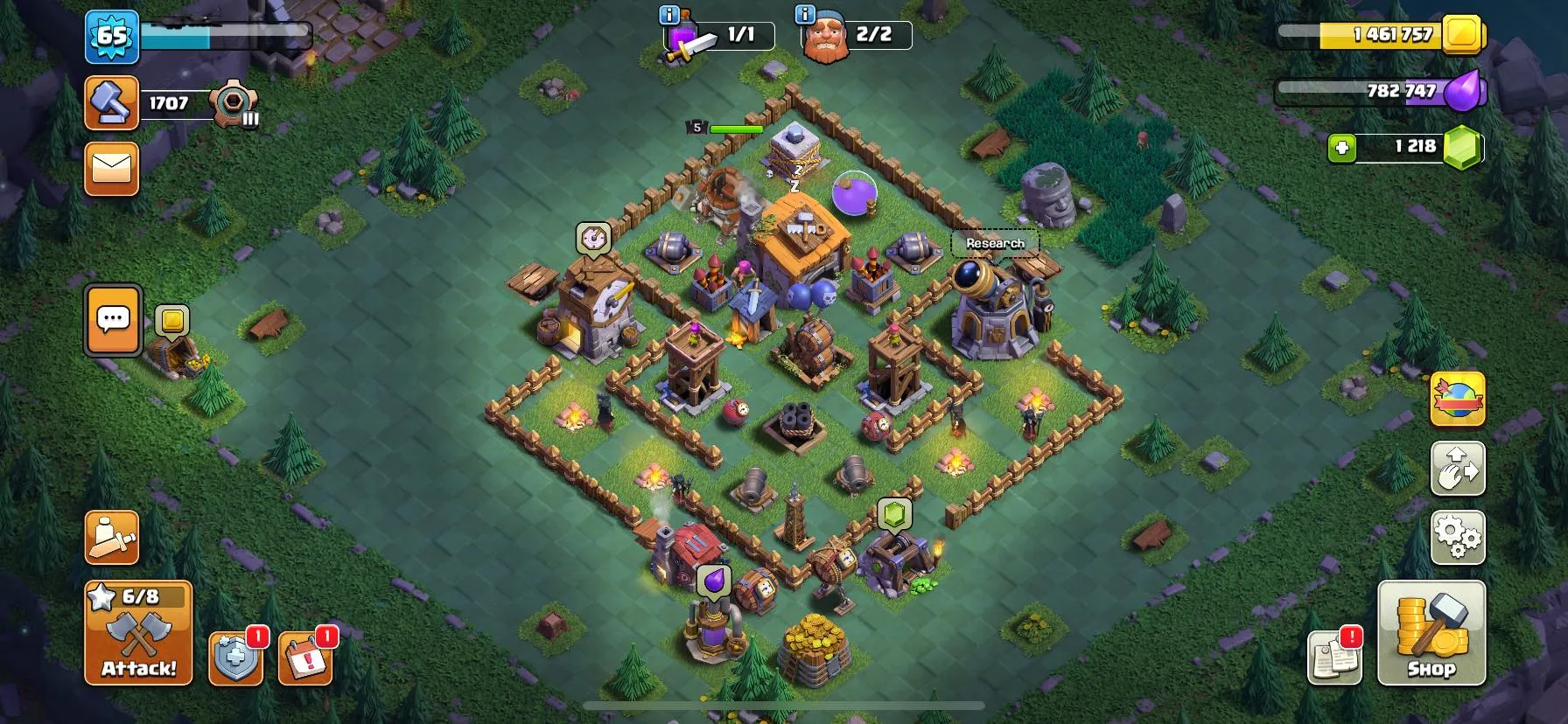 CoC Builder Base Example