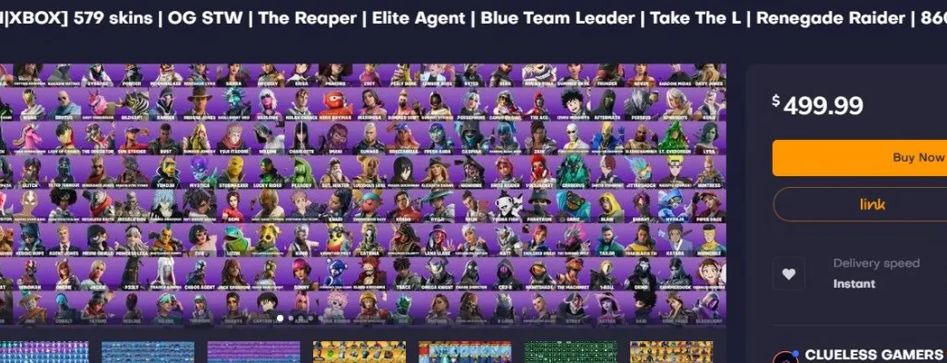 Ce este un cont Fortnite „Stacked”?