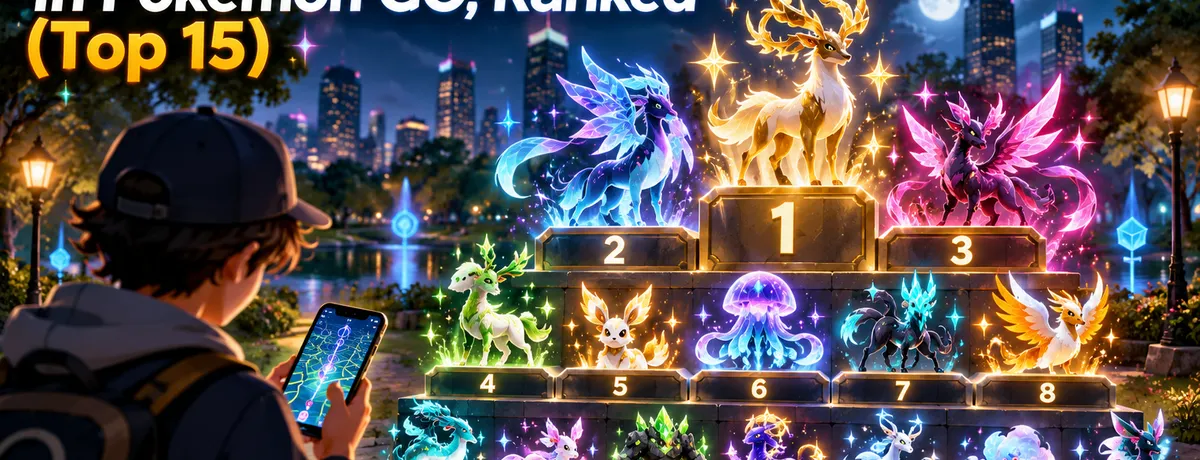 Los Pokémon shiny más raros en Pokémon GO, clasificados (Top 15 de 2026)