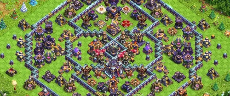 Vad är en Farming Base i Clash of Clans?