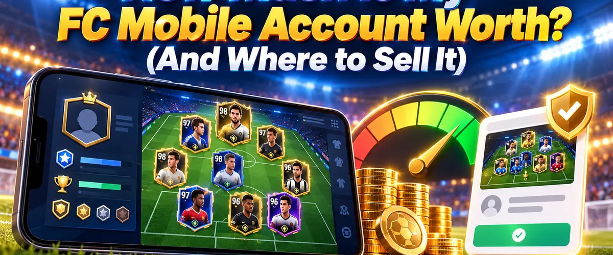 Paljonko FC Mobile -tilisi on arvoinen? Missä se kannattaa myydä