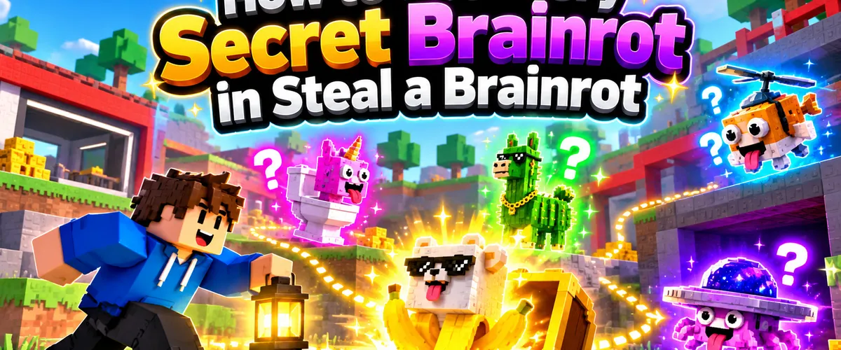 如何获得《Steal a Brainrot》中的每一个秘密Brainrot（Secret Brainrot）