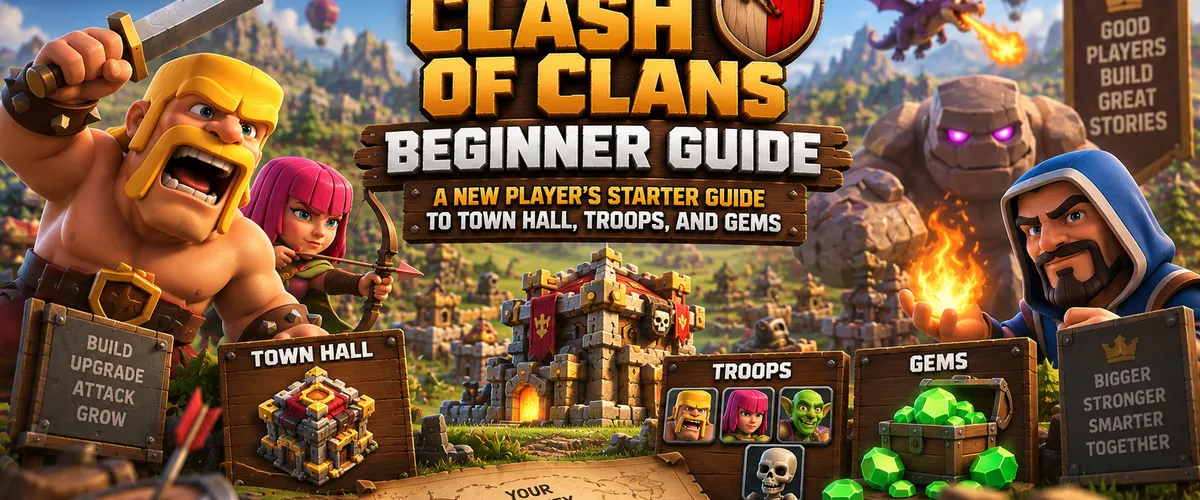 刚接触 Clash of Clans？阅读这份新手指南与技巧