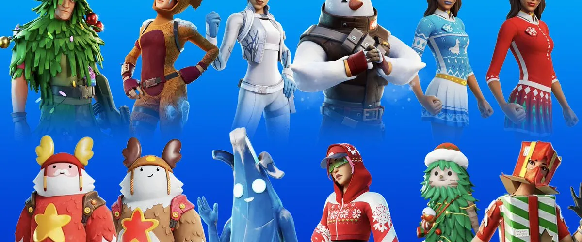 Tutte le skin natalizie di Fortnite di sempre! Elencate per anno (2017–2025)
