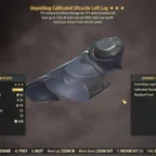 [ PC ] Ultracite Unyielding Sentinel Power Armor Set 5|5 Full AP Refresh Legendary Power Armor (instant delivery)