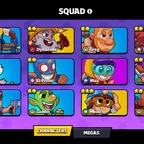 SQUAD BUSTERS -BEAUTIFUL VIP ACCOUNT |9 LVL | 40 LVL SQUAD JOURNEY | 16 SQUAD | 1 SQUAD 3 STARS .25 EMOJI |