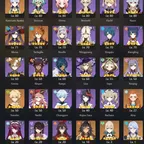 NA  AR 56 | 13 | 3 Leg | Eula | Ganyu | Hu Tao | Itto | Venti | Ayaka | Dehya | Ayato | Jean | Keqing | Tartaglia | Qiqi
