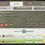 LEVEL 17 [] CLAN NAME: TELGU INDIAN [] CAPITAL HALL: 9 [] WAR WON: 183 [] CWL: MASTER 3