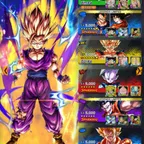 [DB030] [Ios+Android] 4 ULtra : UL Gohan (Youth) Super Saiyan 2 (8Star) + UL Super Gogeta + UL Super Vegito