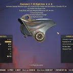 [ PC ] Power Armor | T-45 Overeater's [AP Refresh] [Food | Drink | Chem | Weight Reduced] (Full Set) (instant delivery)