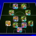 🔥 eFootball Account | 106 Messi || 103 Sneijder 103 Stoichkov 103 Piqué | Team Strength 3168 | Icons Epics