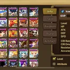 8.759.000 mana, 3990 crystals 38 6* Monster