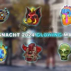 [ PS4'PS5 ] Fasnacht Glowing Mask Set (2024 Rewards) (instant delivery)