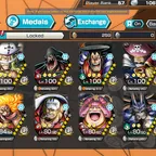 OP86 - 12 EX - Roger Dark- Roger Green- Black Beard- White Beard- Zoro- Akainu- Shanks divine- Kaido- Support 163- HB 65