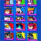 50500 CUPS |ALL 78-78 BRAWLERS |40 MAX 15 HYPERCHARGE |LOT OF SKINS |ANGEL COLT  MECHA CROW | NAME CHANGE AVAILABLE 