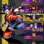 [DB042] [Ios + Android ] UL New Gogeta Super Saiyan 4 Full Star ( 14S ) + 11 LF  New LF Ultimate Gohan