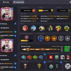 30B COINS ACCOUNT | Level 417 | 19 Legendary Cues | CCP 65 | Miniclip Unlimited Password Changeable | Status- Alert