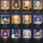  GENSHIN IMPACT  | 51 AR | 39 CHARACTERS | 10 LEGENDARY | FULL ACCESS | Warranty | 2 GIFTS