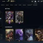 EUNE | 148 champions | 115 skins | Grey Warwick | Dawnbringer Riven | Firefighter Tristana | Surprise Party Fiddlesticks