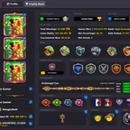 19 LEG ACCOUNT | Level 218 | 160M Coins | CCP 59 | Pool Pass Cues Collection | All Regular Rings | Fresh Account