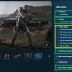 Star Citizen Aurora MK II Starter Pack - Lifetime Insurance + Bonus