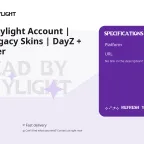 Dead by Daylight Account | Steam | Legacy Skins | DayZ + Warhammer