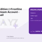 DayZ Cool Edition (+Frostline DLC) NEW Steam Account - Original Email