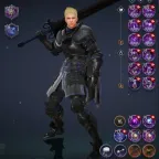Black Desert Mobile Account - EU Server, Warrior, Level 100
