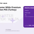 Monster Hunter Wilds Premium Deluxe Edition PS5 (Turkey)