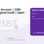 Steam Rust Account | 3200 Hours | Original Email | Open Inventory